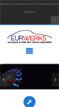 Mobile Screenshot of eurwerks.com